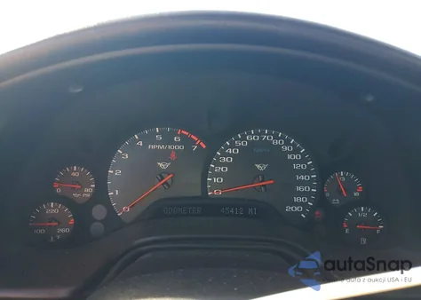 2000 Chevrolet Corvette z USA, uszkodzony, nr VIN 1G1YY32G9Y5120524